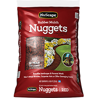 NS08RW RUBBER NUGGETS-REDWOOD