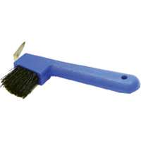 245852 BLUE HOOF PICK W/BRUSH