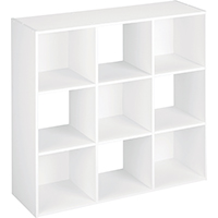 864417 9 CUBE WHITE ORGANIZER
