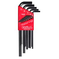 SAE HEX EXTD REACH 13PC