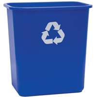 WB0059 RECYCLE WASTEBASKET WH