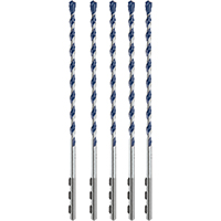 HAMMER DRILL BIT BLUE 3/16X4X6"