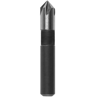 IRWIN 1877714 Countersink Drill Bit, 19/64 in L Flute, Round Shank, 1/4 in