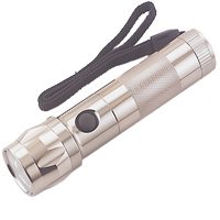 FLASHLIGHT LED ALUMINUM 1-WATT