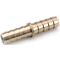 UNION HOSE BRASS BARB 3/8