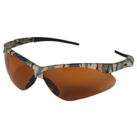 SATETY GLASSES BRONZ/CAMO FRAME