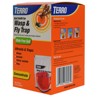 TERRO T513 Wasp and Fly Trap; Liquid; Vinegar; 6.7 fl-oz