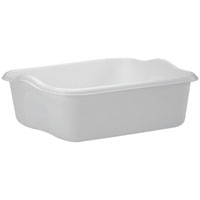 BA0002 10 QUART DISHPAN WHITE