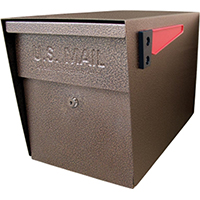 7108 CURBSIDE MAILBOX LOCK BRZ