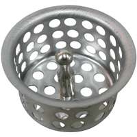 STRAINER BASKET 1.5" W/POST