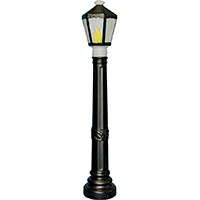 C5051 LAMP POST BLACK 40"