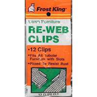 CL 1 WEBBING CLIPS PK12