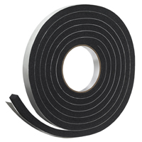 WEATHERSTRIP TAPE 3/4X10FT BLK