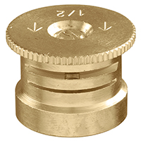 NOZZLE FEM HALF PTRN BRS 15FT