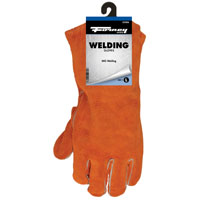 FOR-55206 GLOVE WELD LTHR BRN L