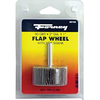 WHEEL FLAP MOUNT 80 GRIT 2X1IN 6
