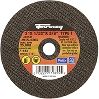 3 X 1/32 X 3/8 ABRSV CUT-OFF WHL