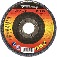 DISC FLAP TYPE27 60GRIT 4.5IN