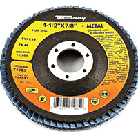 DISC FLAP TYPE29 40GRIT 4.5IN