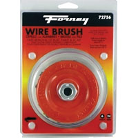 BRUSH CUP WIRE KNOT 6X.012IN