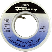 SOLDER 3/32IN 40TIN/60L 1/4 LB