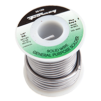 SOLDER 1/8IN COM SOLIDWIRE 1LB