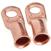 LUG CBL CU NO2 STUD 5/16IN