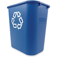 RUB-FG295673BLUE WASTEBASKET 28Q