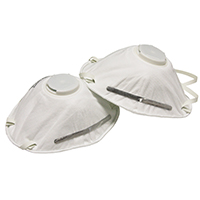 RESPIRATOR DISPOSABLE W/EXHAL