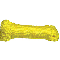 ROPE 3/8"X100'TWISTED YELLOW
