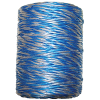TWINE 500'TWISTED PP BL/WH