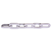 WHITE PLASTIC CHAIN #6