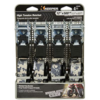 TIE DOWN RATCHET GRY CAMO 12FT