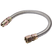 GAS CONNECTOR S 3/8 1/2M/F 24