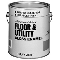 FLOOR & UTILITY ENAMEL GRAY GL
