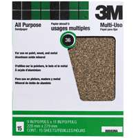 SANDPAPER AL OXIDE 9X11IN 36D