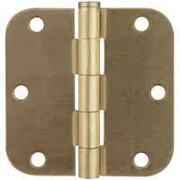 COR DOOR HINGE RAD 3X3 SAT BRA