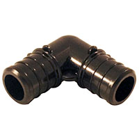 FITTING PEX POLY 1/2 ELBOW 2PK