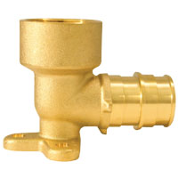 Apollo Valves ExpansionPEX Series EPXDEE3412 Reducing Drop Ear Pipe Elbow,