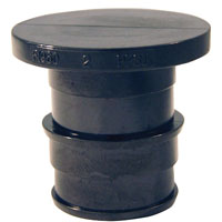 Apollo Valves ExpansionPEX Series EPXPAP1210PK Pipe Plug, 1/2 in, Barb, Poly