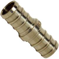 WP15B-0808PB BRASS PEX COUPL
