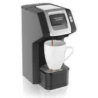 Hamilton Beach 49974 Coffee Maker, 10 oz Capacity, 1050 W, Black/Silver