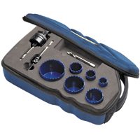 ELECT BIMETAL HOLE SAW KIT 9PC