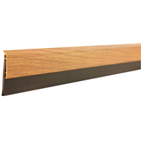 43153DOOR SWEEP MTL DEC OAK 36