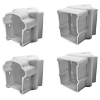 BRACKET ANGLE L/R WHITE