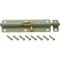 BARREL BOLT 6IN LOCKABLE GALV