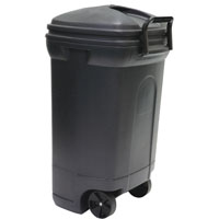 R&R-TB0017 TRASH CAN 45GAL RECT