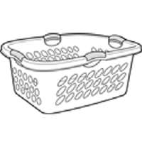 6037204 LAUNDRY BASKET BEIGE