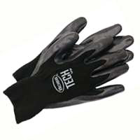 GLOVE NITRILE FOAM BLACK LARGE