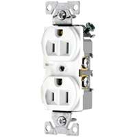 COO-CR15W DUPLEX RECEPTACLE STRA